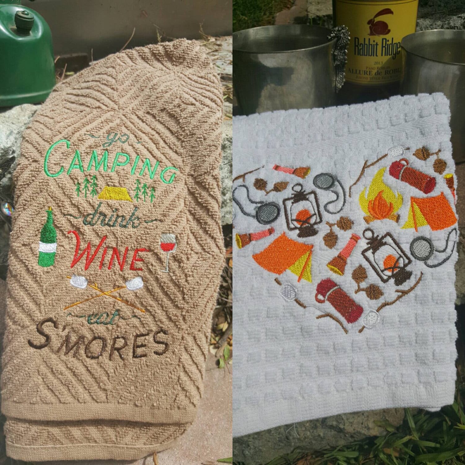 Camping towels Etsy