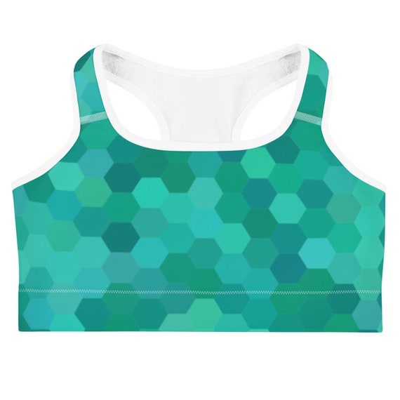 teal sports bra