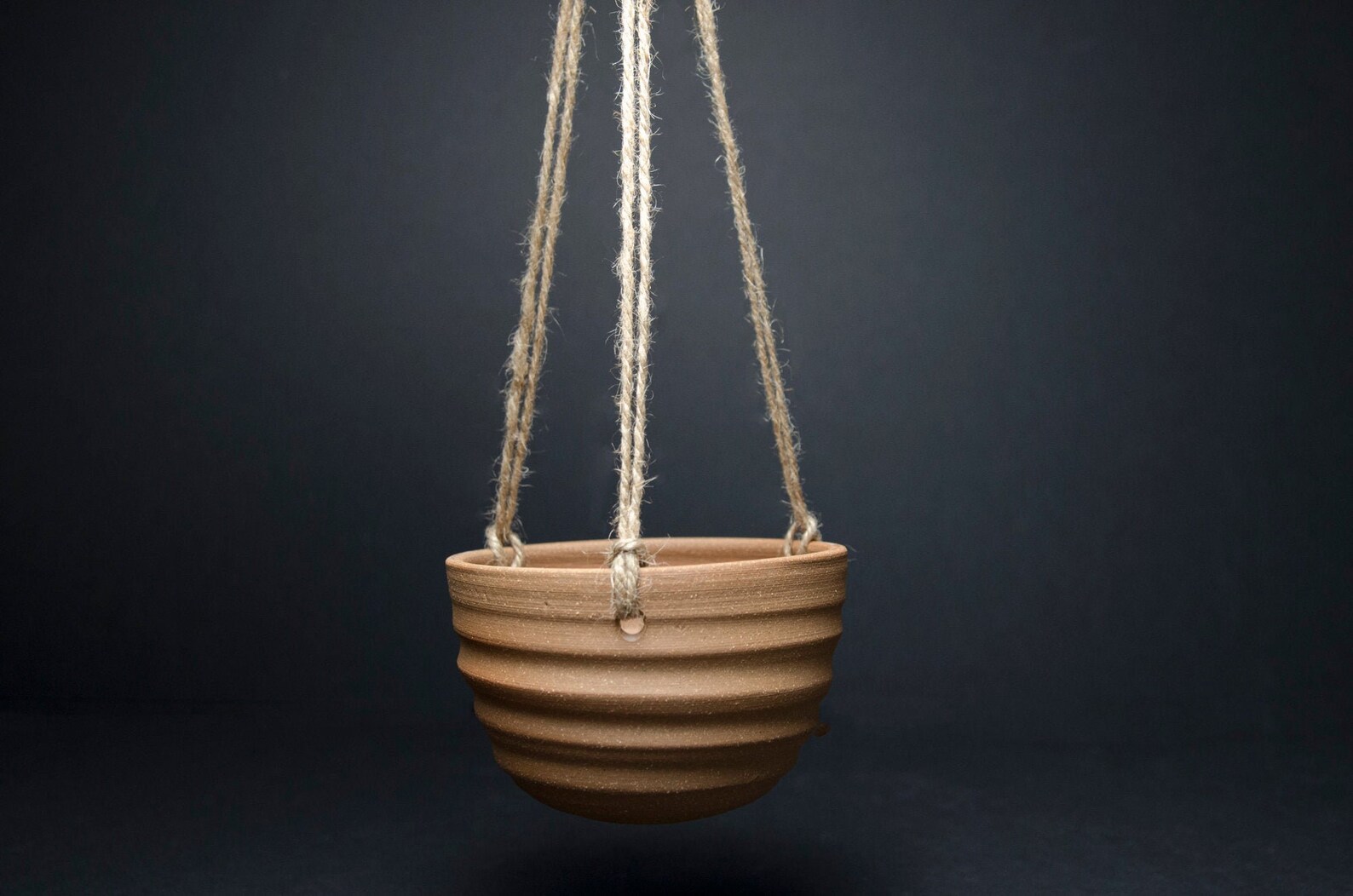 Handmade Hanging Planter Clay Plant Pot Hand Glazed Etsy UK