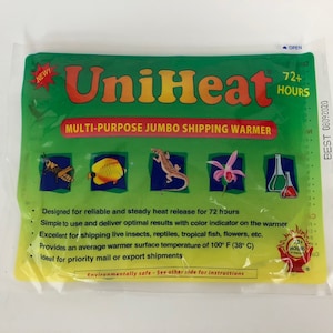 Heat Pack - For Shipping Plants in Cold Weather