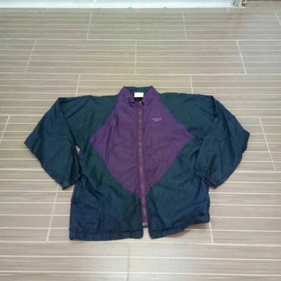 chaqueta reebok vintage purpura
