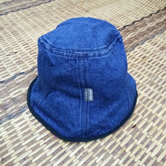 Vintage Ellesse Denim Bucket Hat, Free Size, Elles