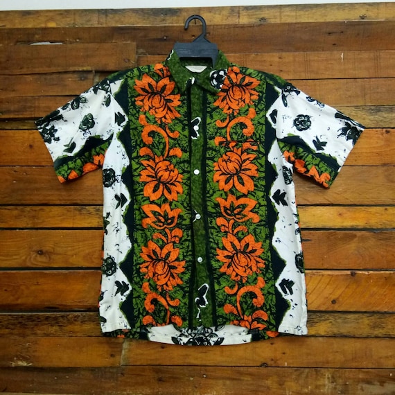 Vintage 50s Tropicana Hawaii Shirt, Fit M, Hawaiia
