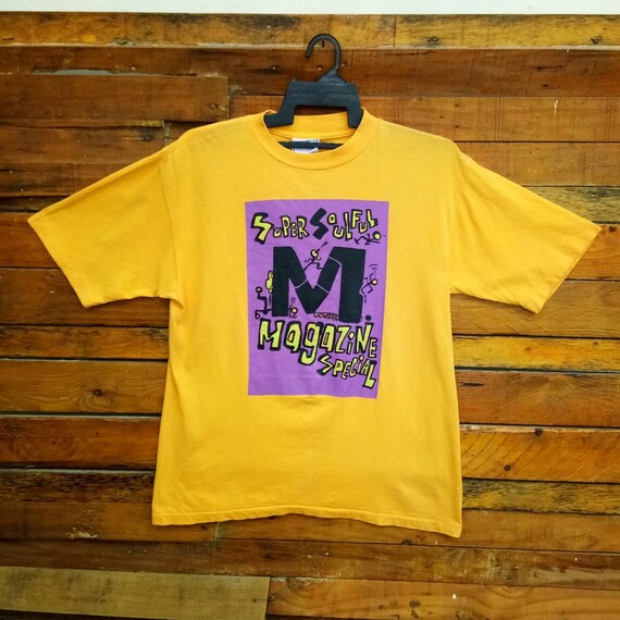 Vintage 90s Super Soulful Magazine Special T Shirt