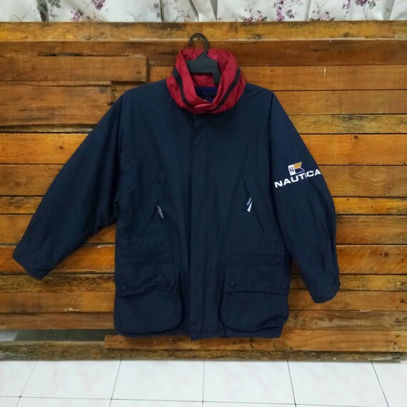 Rare Vintage Nautica Sailing Jacket, Size L, Nauti