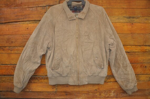 ralph lauren suede leather jacket