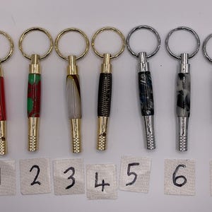 Whistle Key Rings