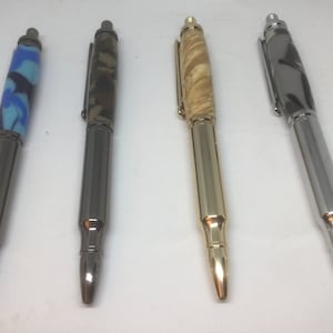 30 Caliber Bullet Cartridge Click Pen