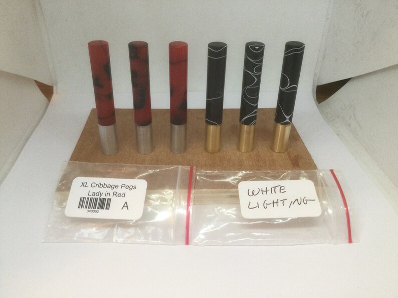 Cribbage Pegs Extra Large for 1/4 Inch Holes Etsy