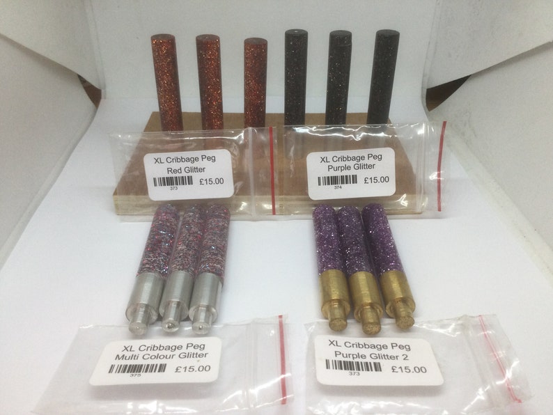 Cribbage Pegs Extra Large for 1/4 Inch Holes Etsy