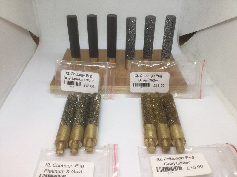 Cribbage Pegs Extra Large for 1/4 Inch Holes Etsy