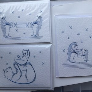 Cartes Pingouins et Ours polaires
