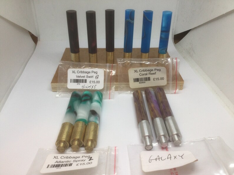 Cribbage Pegs Extra Large for 1/4 Inch Holes Etsy