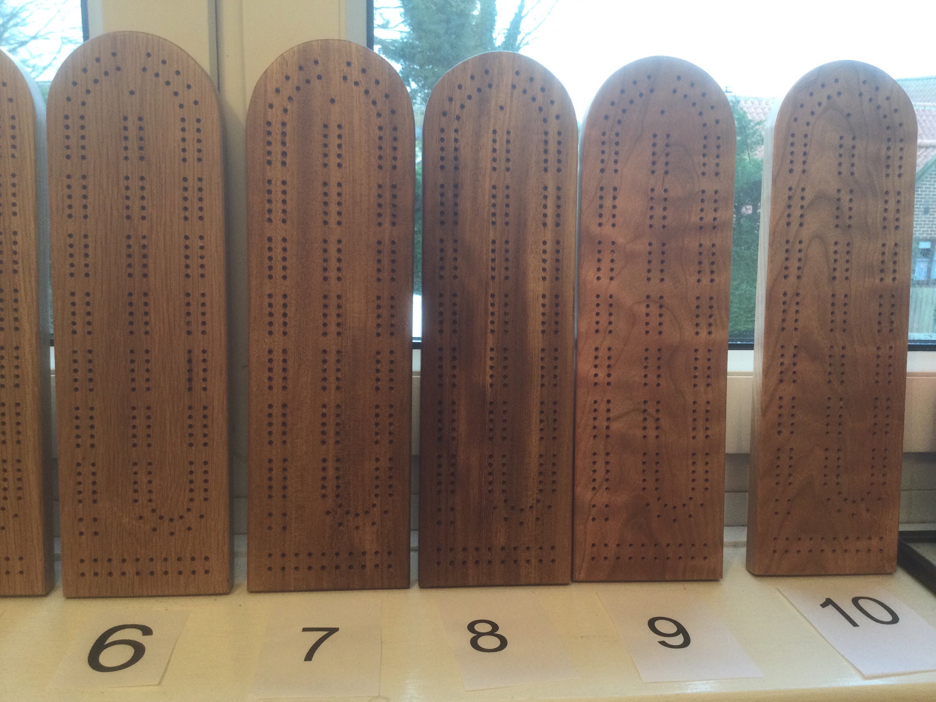 Track Style Cribbage Board 2 Person - Etsy