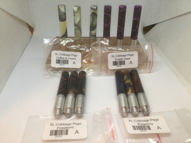 Cribbage Pegs Extra Large for 1/4 Inch Holes Etsy