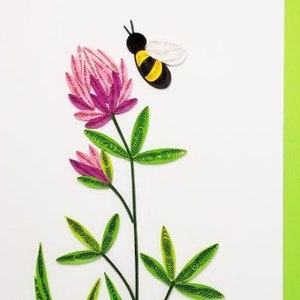 Tarjeta de filigrana / Comercio justo / Vietnam / Hecho a mano / Único / Arte / Flor / Unicornio / Yoga / Oso / Papel /