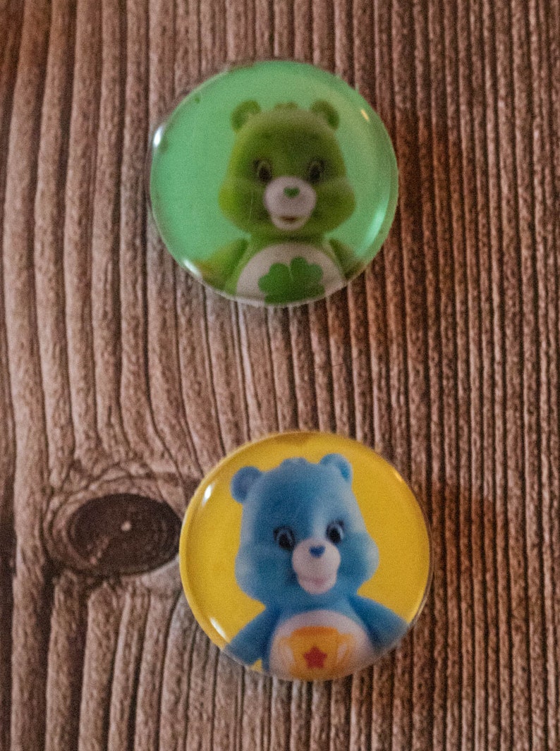 Care Bear Round Magnets-Set of 8 image 3