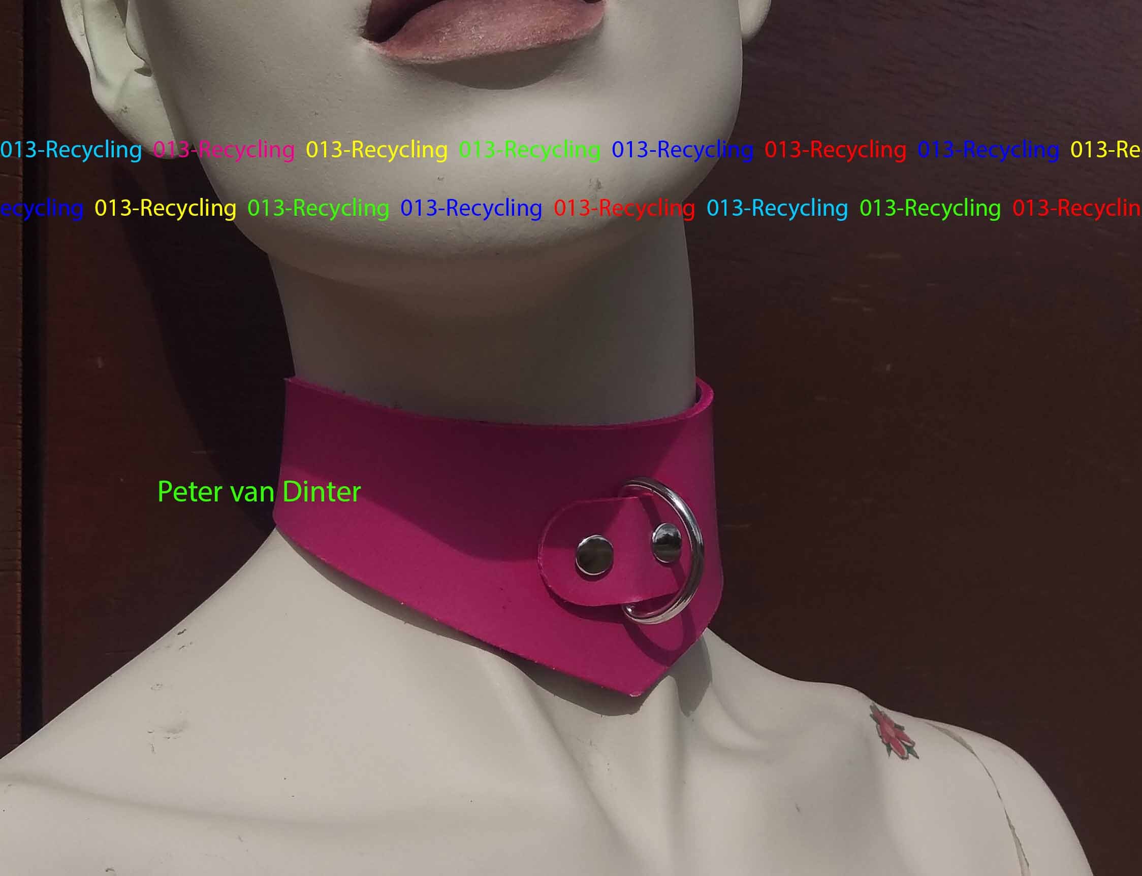 Lederen-leer Choker_leather Choker_bdsm - Etsy Australia