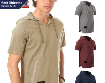 Short Sleeve Hoodie - Etsy