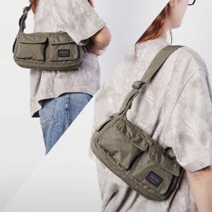 Bolso de hombro bonito para mujer: elegante bolso tipo cartera y tipo hobo para uso diario de ZIMEGO, Malibu Stitch Point - ZB810 Oliva oscuro