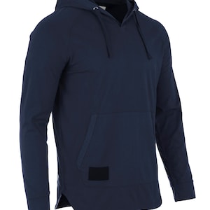ZIMEGO Men&#39;s Long Sleeve Casual Pigment Dyed Hoodie - Athletic Button Henley Pullover Shirt