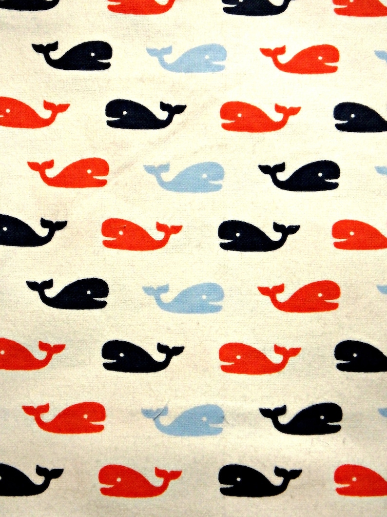 Gift for the Preemie Girl Boy Adorable Smock Red Blue Whales Print Baby Gown MICRO Preemie Hospital Gown Flannel NICU Approved Gown 1-3 lbs