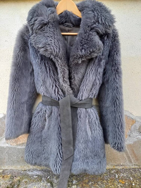Vintage 70s Ecologic Fur Coat