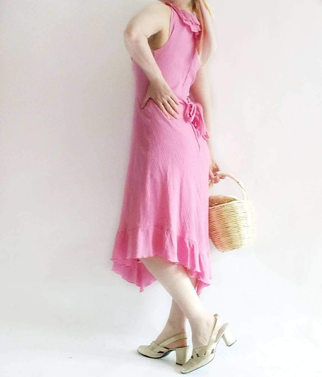 vintage cheesecloth dress