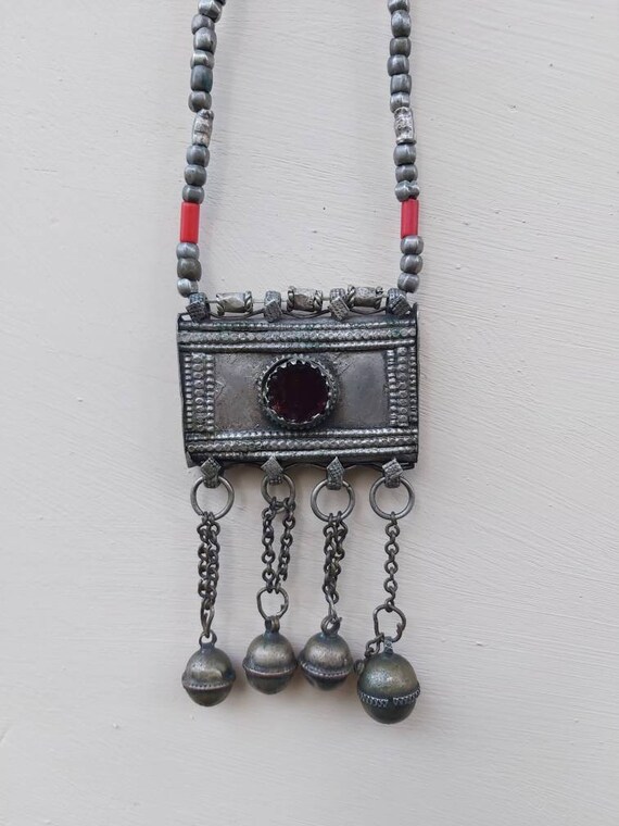 Antique Indian Silver Necklace