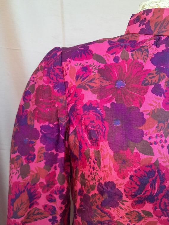 Vintage 60s Silk Dress - image 4