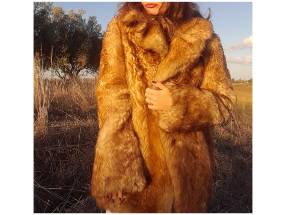 Vintage 70s Sheep Fur Jacket