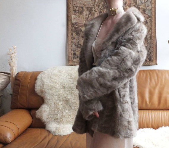 Vintage 70s Fur Coat