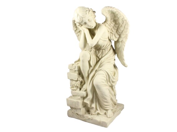 Grosser Engel Flugel Skulptur Terrasse Garten Grab Wohnung Etsy