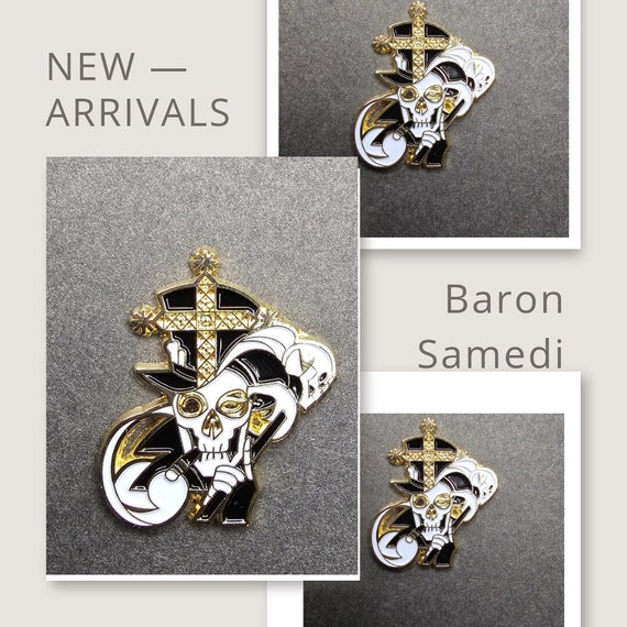 Baron Samedi Lapel Pin