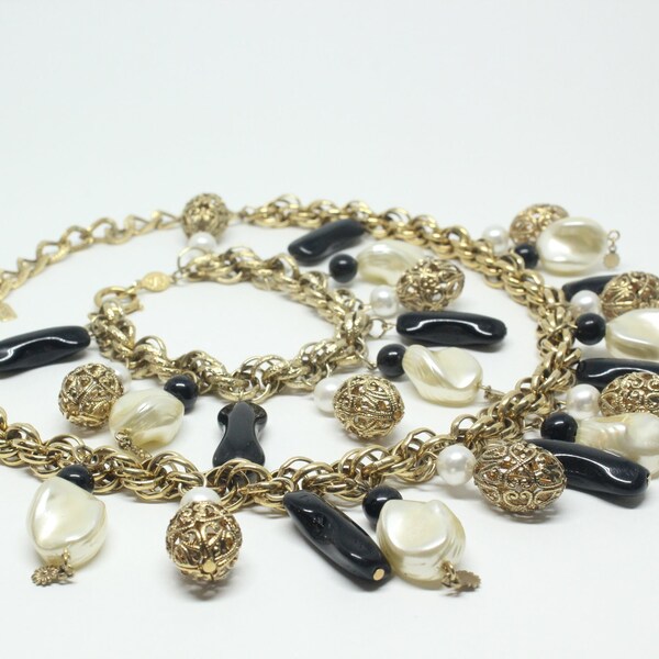 Bracelet Franc 1928 - Noir, En Coton Ciré Et Métal Nickel, Sans Fermoir, Neuf Sans Emballage