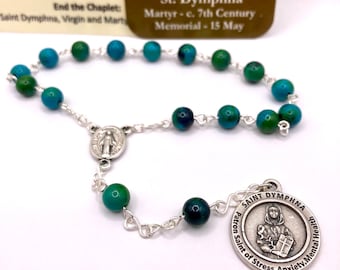 St. Dymphna Chaplet: Patron Saint of Mental Health (Prayers & Instructions)