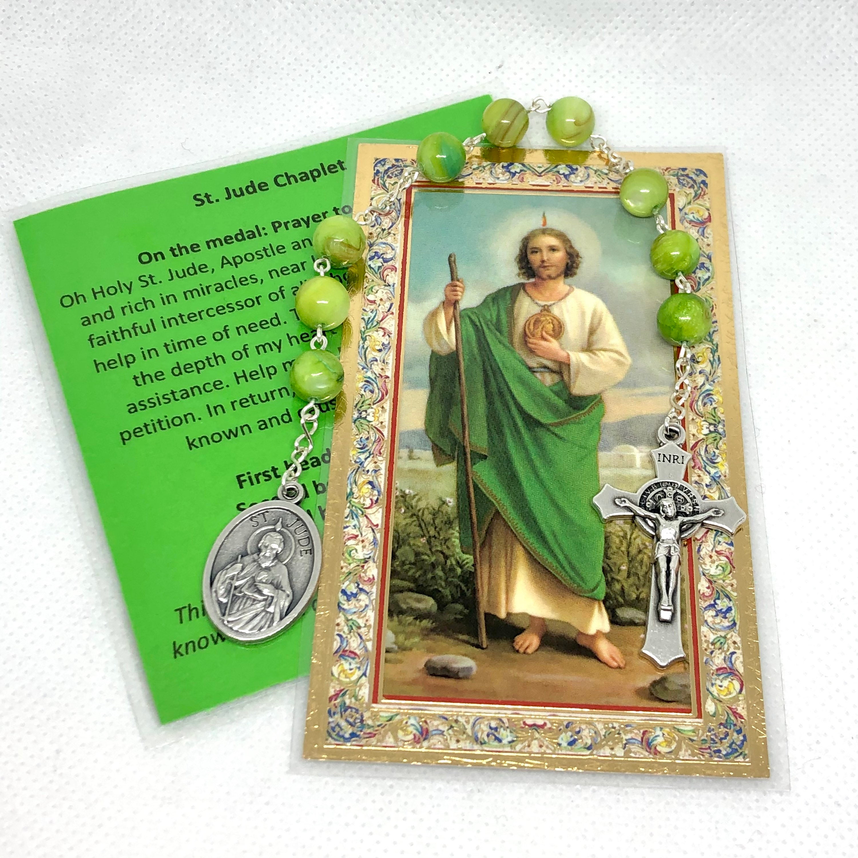 St. Jude Chaplet Patron of Lost Causes & Finances Includes Etsy