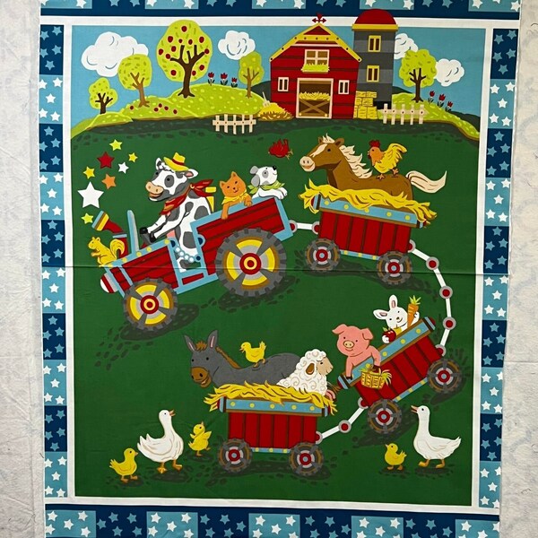Baby Quilt Panel Etsy