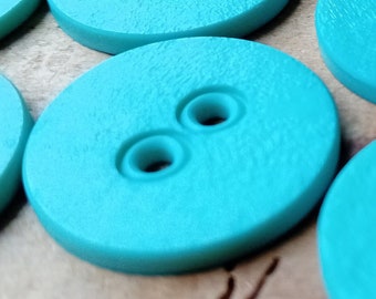 Set of 7 Vintage Buttons Turquoise Couture Sewing Buttons Unique Buttons Perfect for Sewing Knitting Upcycling Project