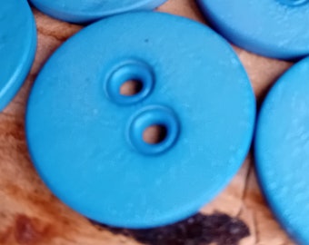 Blue Couture Sewing Buttons Unique set of 5 Buttons Perfect to uplift your sewing or knitting project.