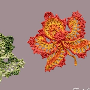 Lace Grape Leaf Crochet Pattern: Plant Leaves Applique