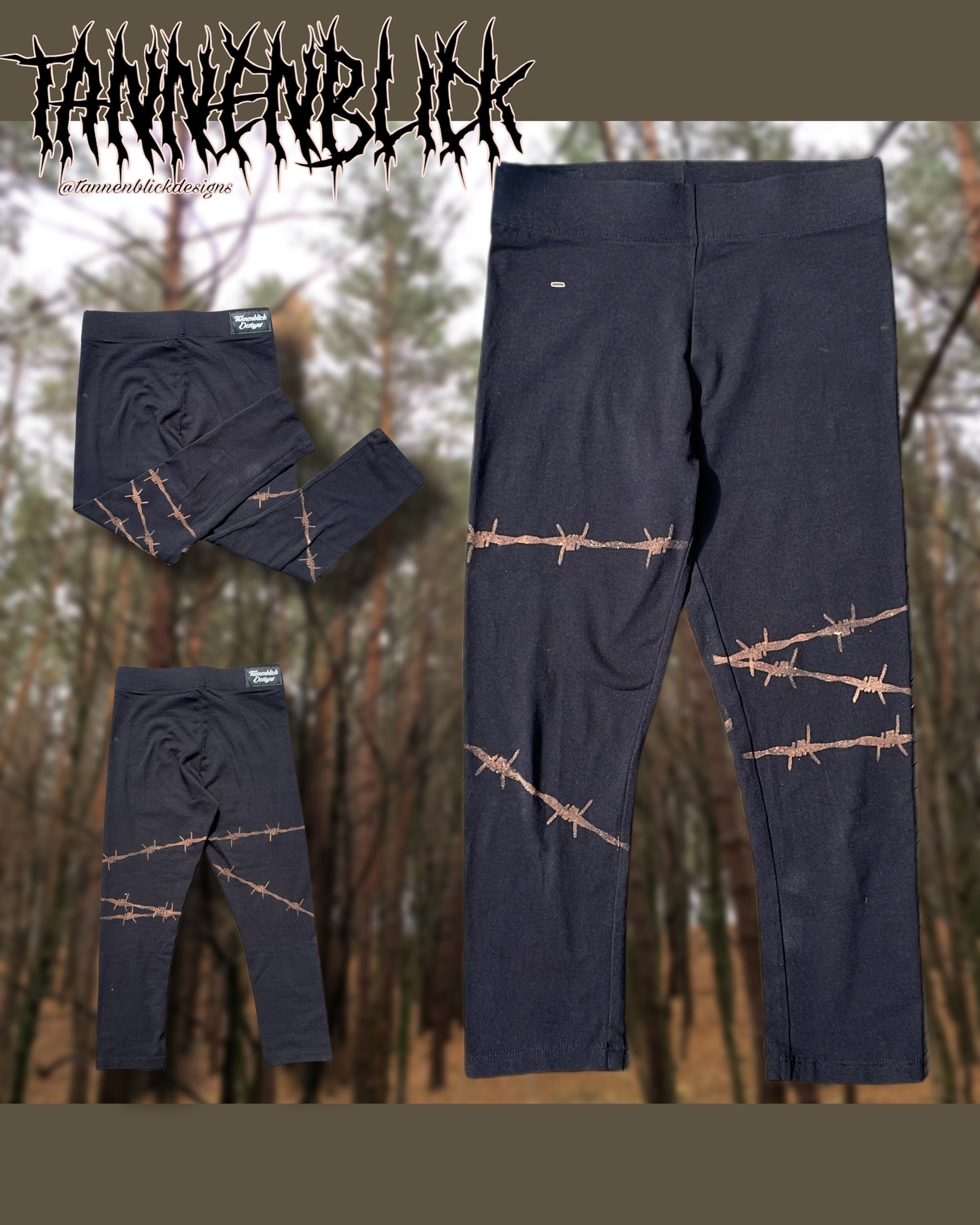 vintage barbed wire painter pants 有刺鉄線