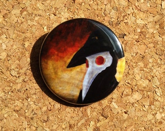 Plague Doctor - 1 1/2 inch Pin