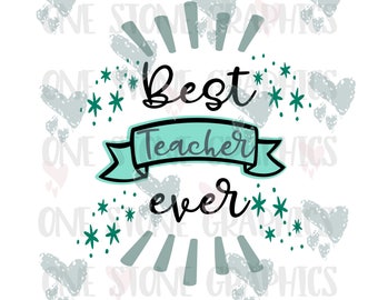 Download Best Teacher Svg Etsy