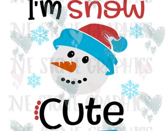 Download I M Snow Cute Svg Etsy