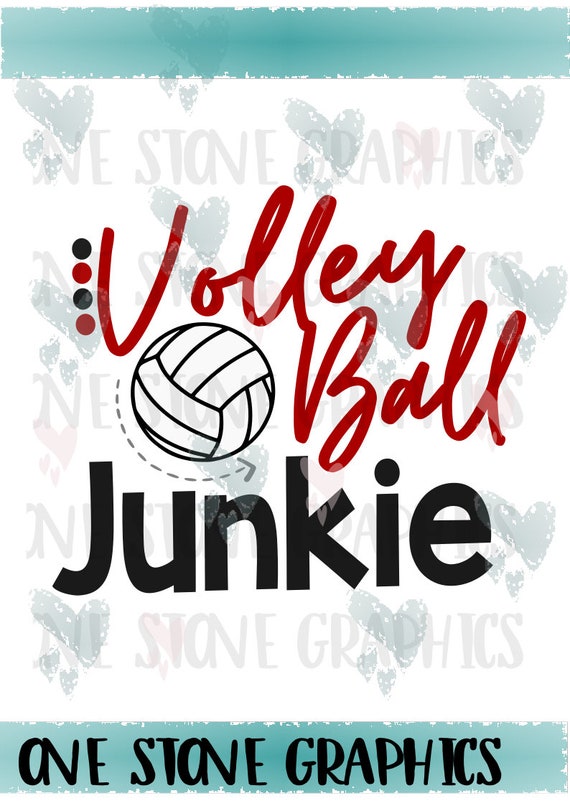 Download Volleyball Svgvolley Ball Junkie Svgvolleyball Svg Etsy PSD Mockup Templates
