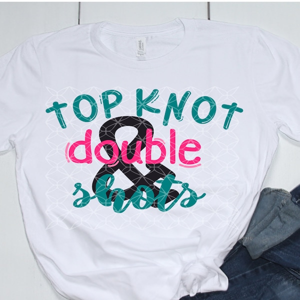 Top Knot and Coffee Etsy