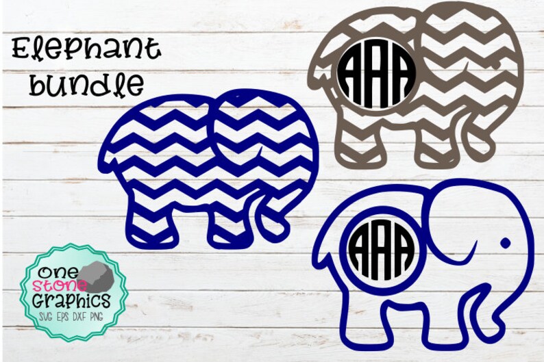 Free Free 64 Elephant Monogram Svg SVG PNG EPS DXF File
