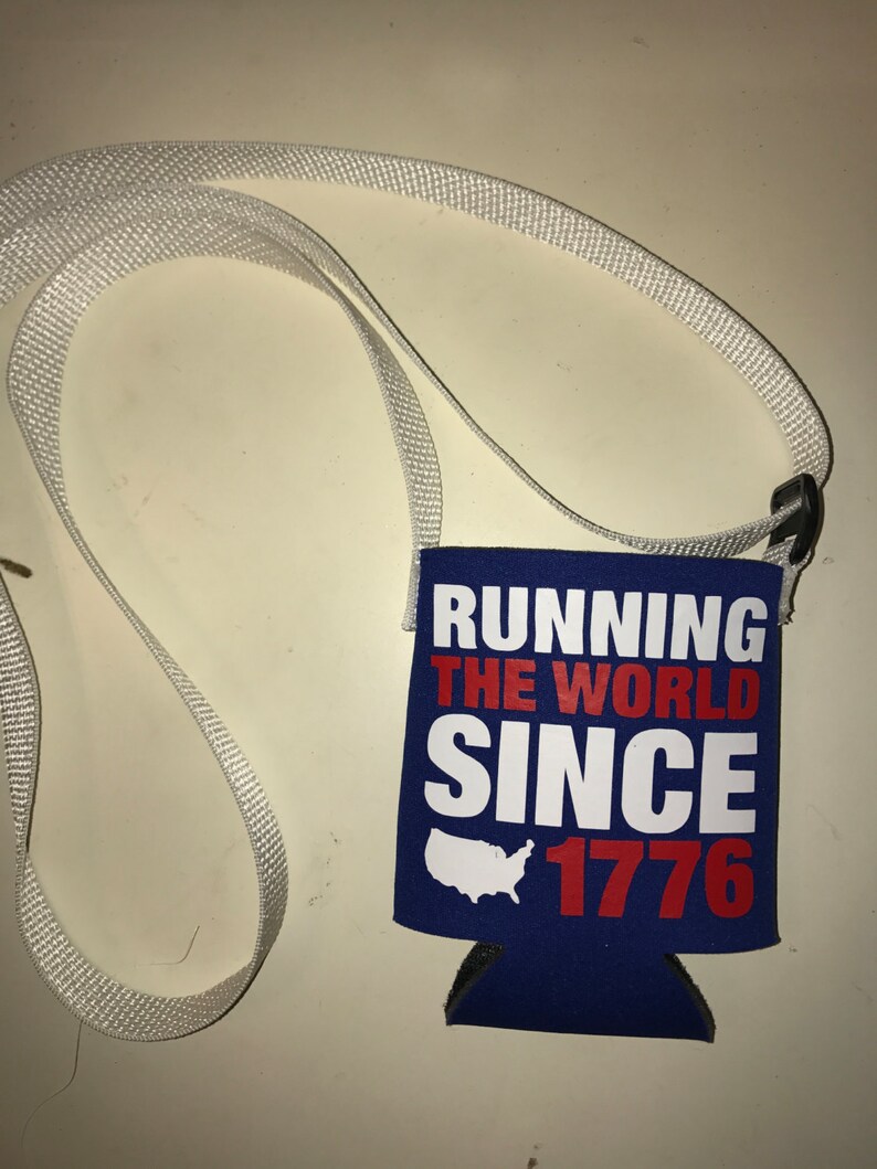 Can Cooler Necklace Wearable Can Insulator Beverage Holder Etsy