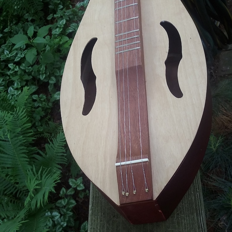 Vintage Dulcimer With Case Hand Crafted Refurbished Polished Etsy
